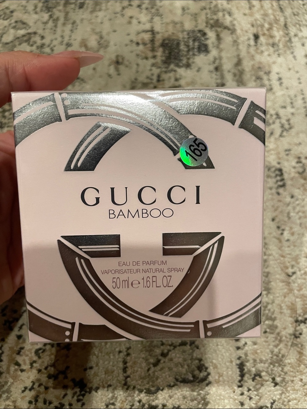 Gucci Bamboo Eau de Parfum Box - Light Pink with Silver Accents